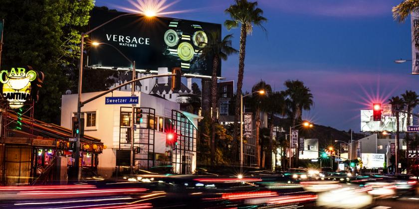 versace billboard design example