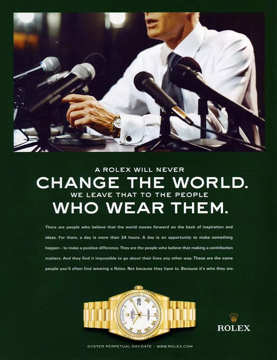 Advert-Rolex