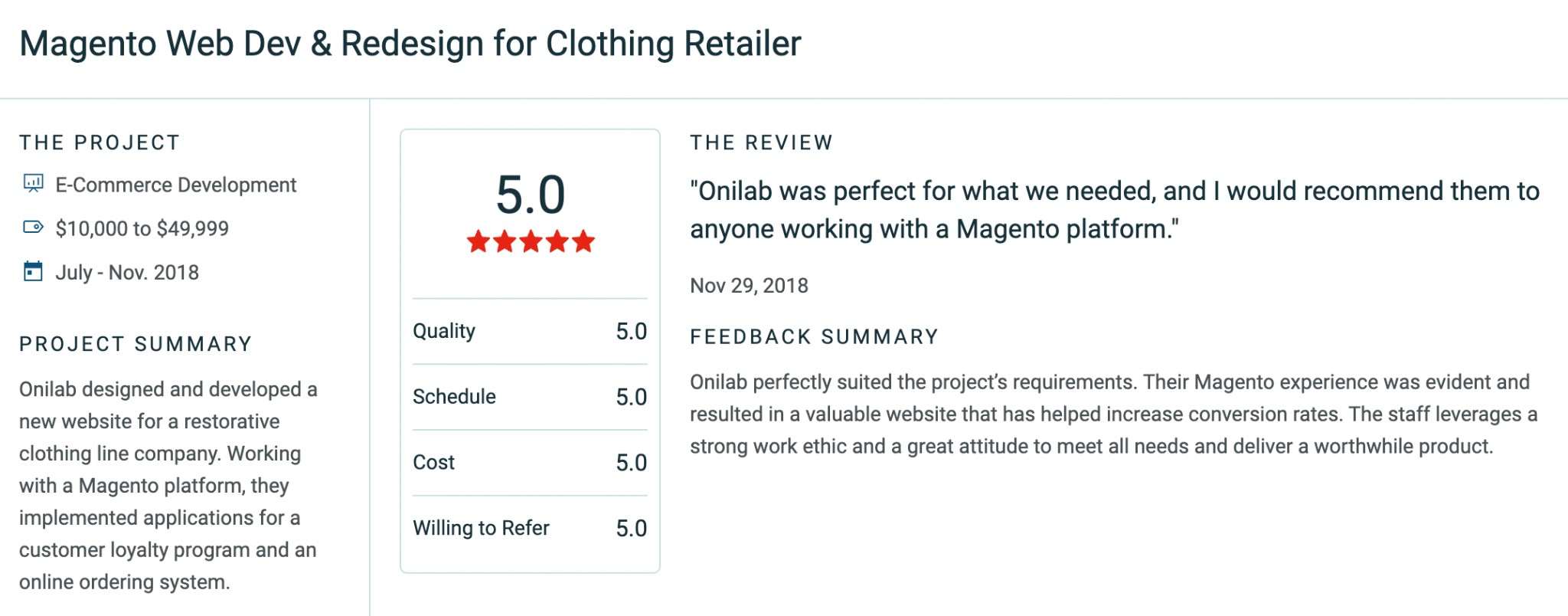 Onilab review 2