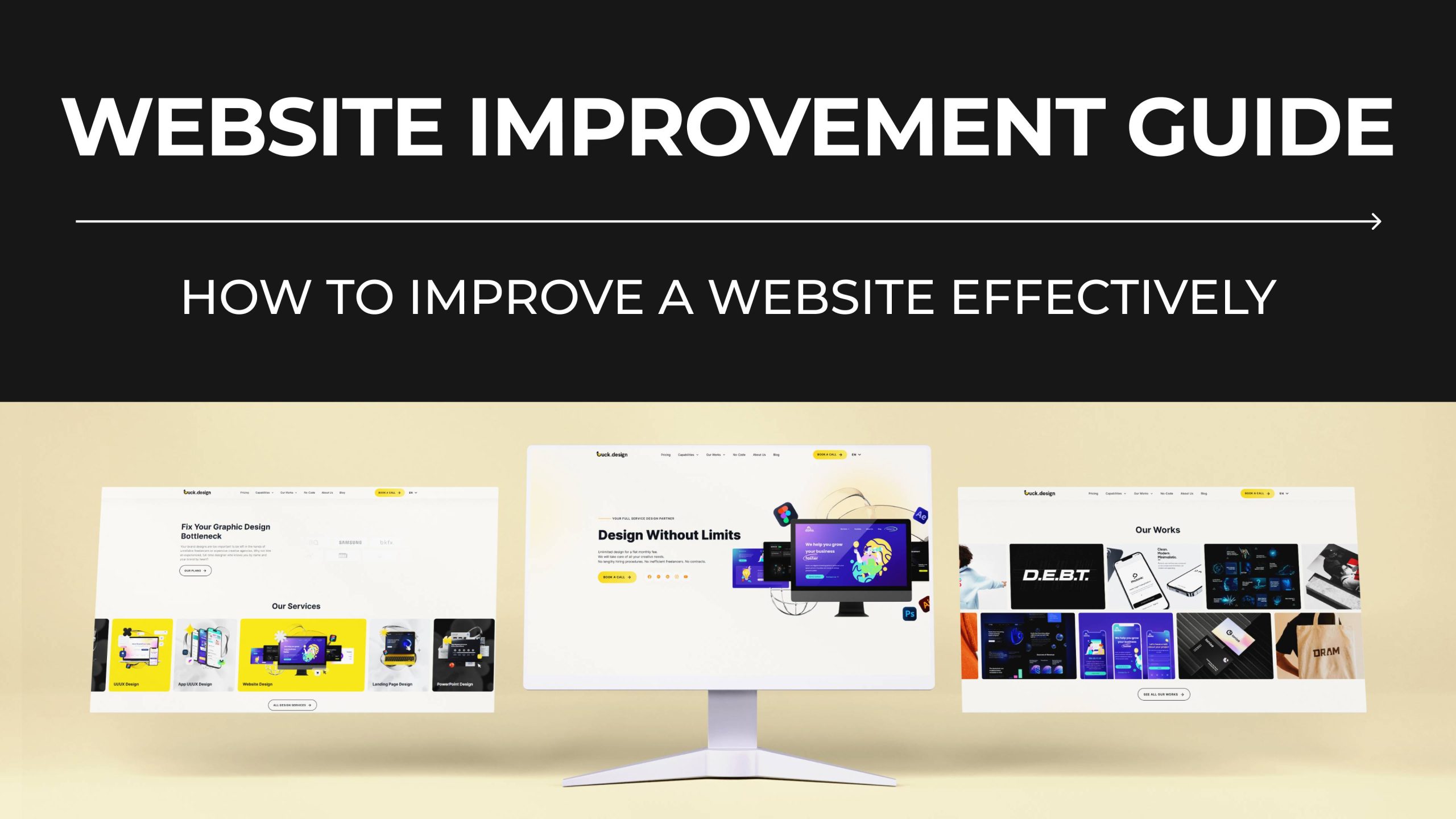 Website Improvement Guide: How to Improve a Website Effectively