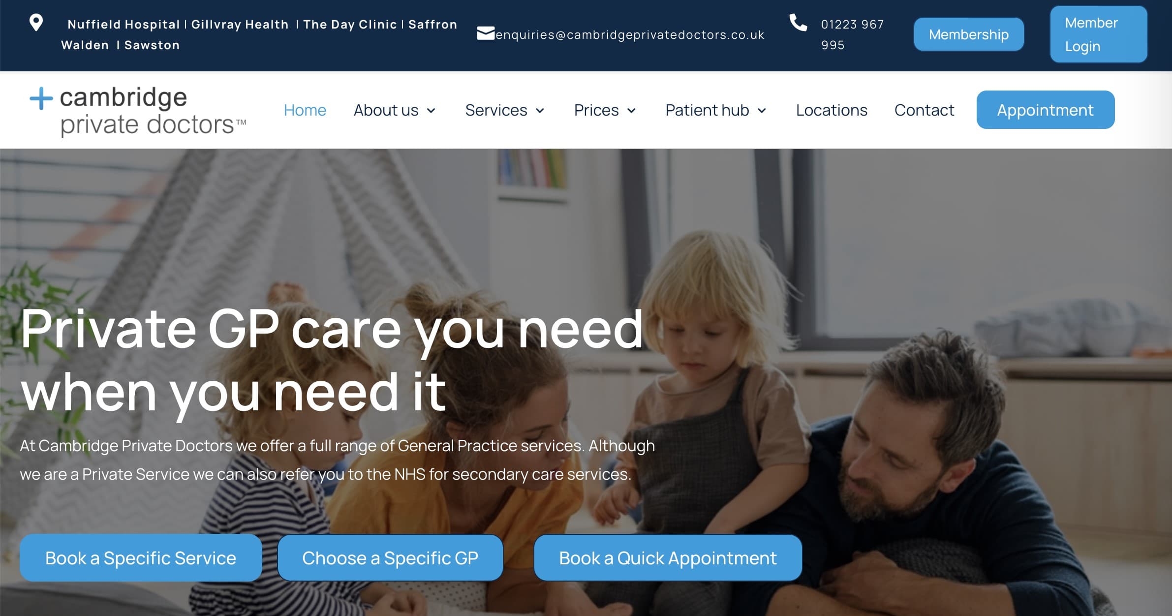 Cambridge Private Doctors