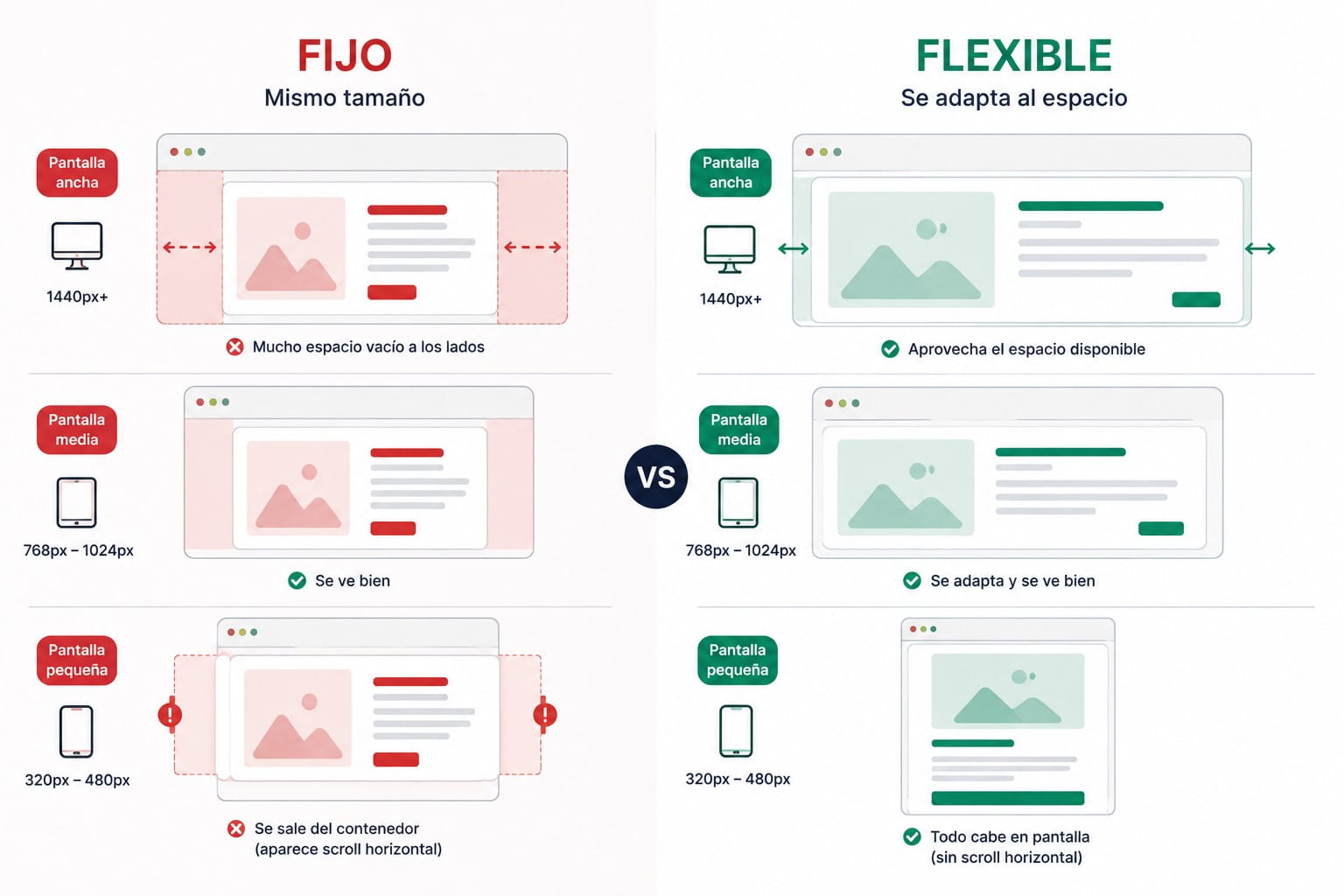 Fijo flexible